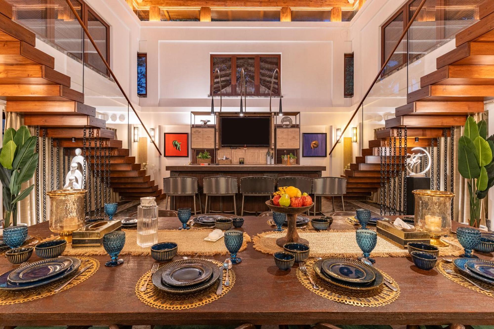 Azara Beach House - 5 Bhk Designer Villa, Candolim Beach Kültér fotó