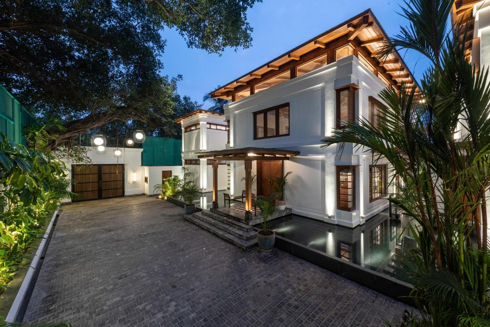 Azara Beach House - 5 Bhk Designer Villa, Candolim Beach Kültér fotó