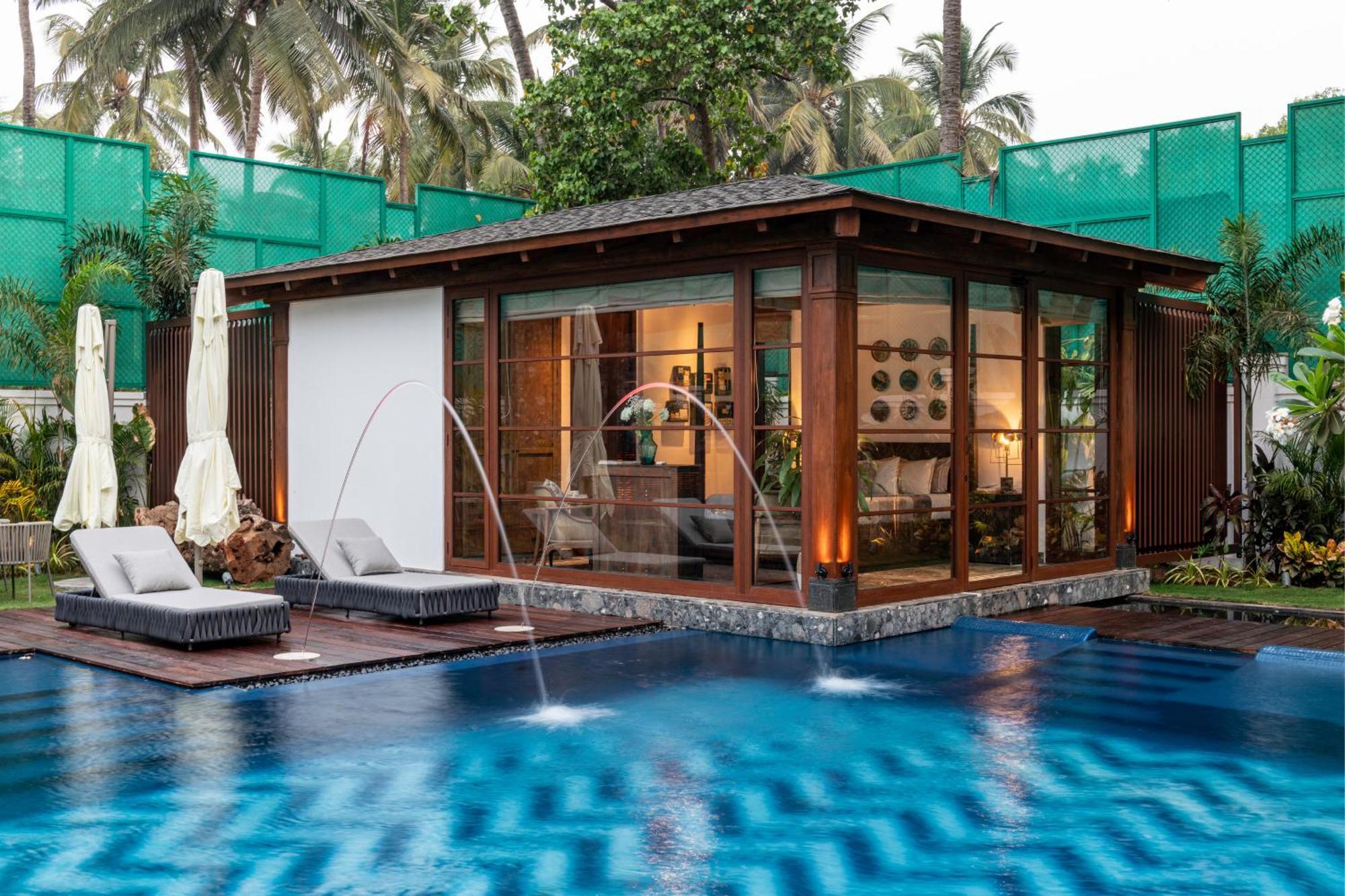 Azara Beach House - 5 Bhk Designer Villa, Candolim Beach Kültér fotó